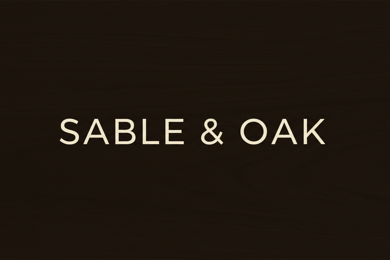 Sable And Oak- The story