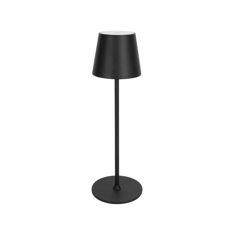 Retro LED Lamp Touch Three-Color Temperature USB Rechargeable Decorative Table Lamp for Bar Restaurant Bedroom Living R